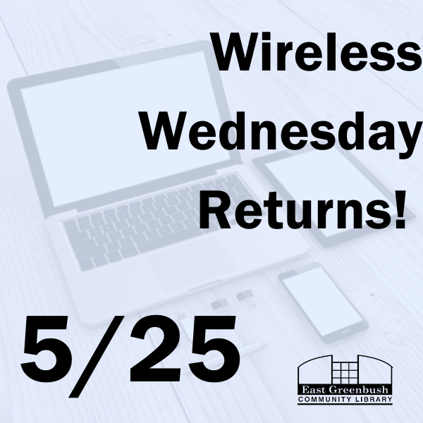 East Greenbush Community Library on Twitter "Need some tech help? Stop by the library between 3