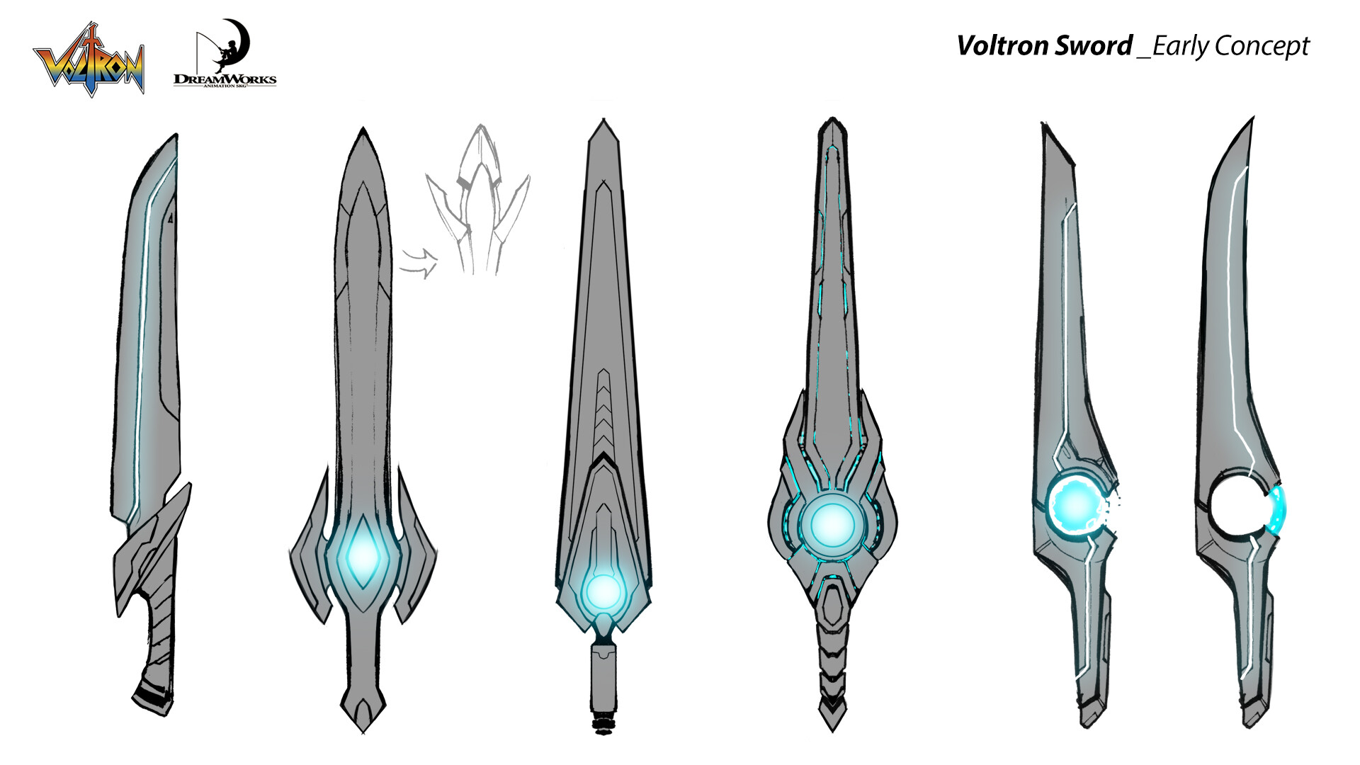 Voltron on Twitter: "Here are some early #VoltronLegendaryDefender concept  art pieces for swords and a Galra fighter ship from Jinhwan Oh. You can see  more of Jinhwan Oh\