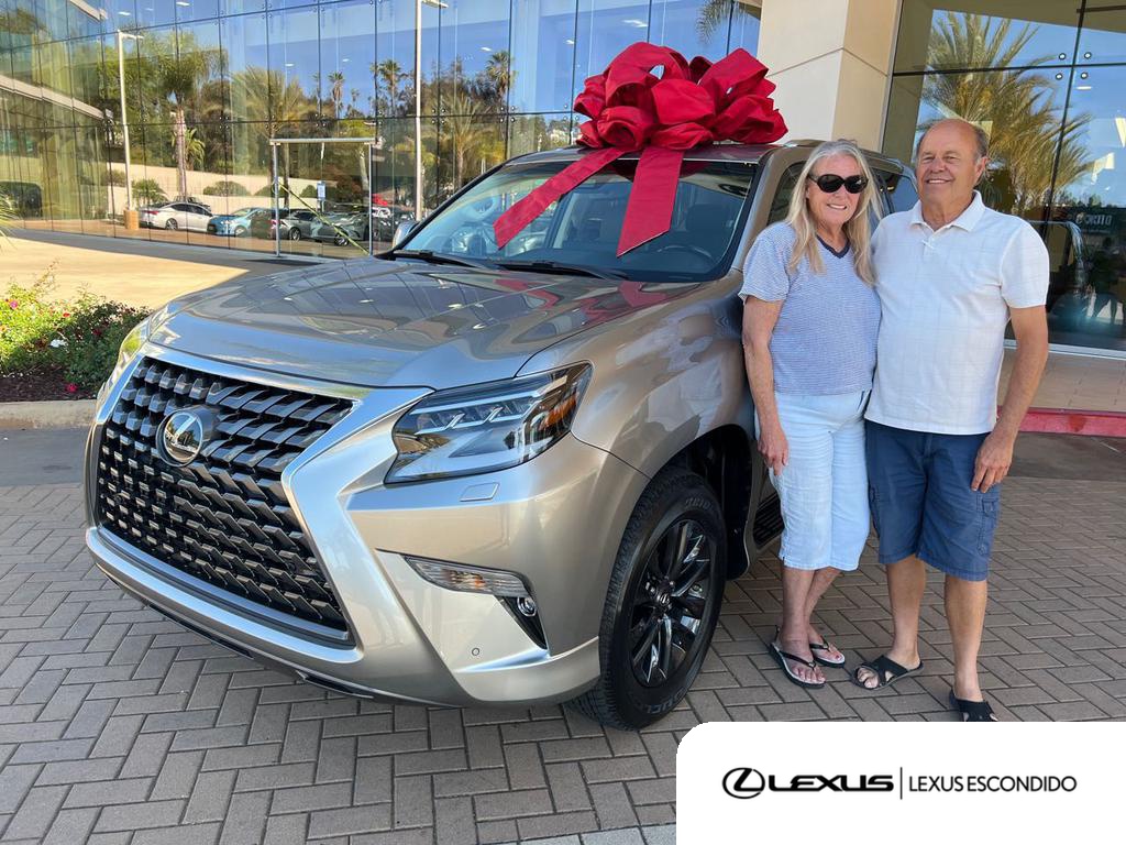 LexusEscondido's tweet photo. Congrats to Harvey and Joanne on their new ride! We hope you enjoy your 2022 Lexus GX 460. Welcome to the Lexus Escondido Family ❤️
Sold by Joel Minaya
#Autojoyment #LexusEscondido #Lexus #LexusFamily #LexusGX https://t.co/nBchctBQfO