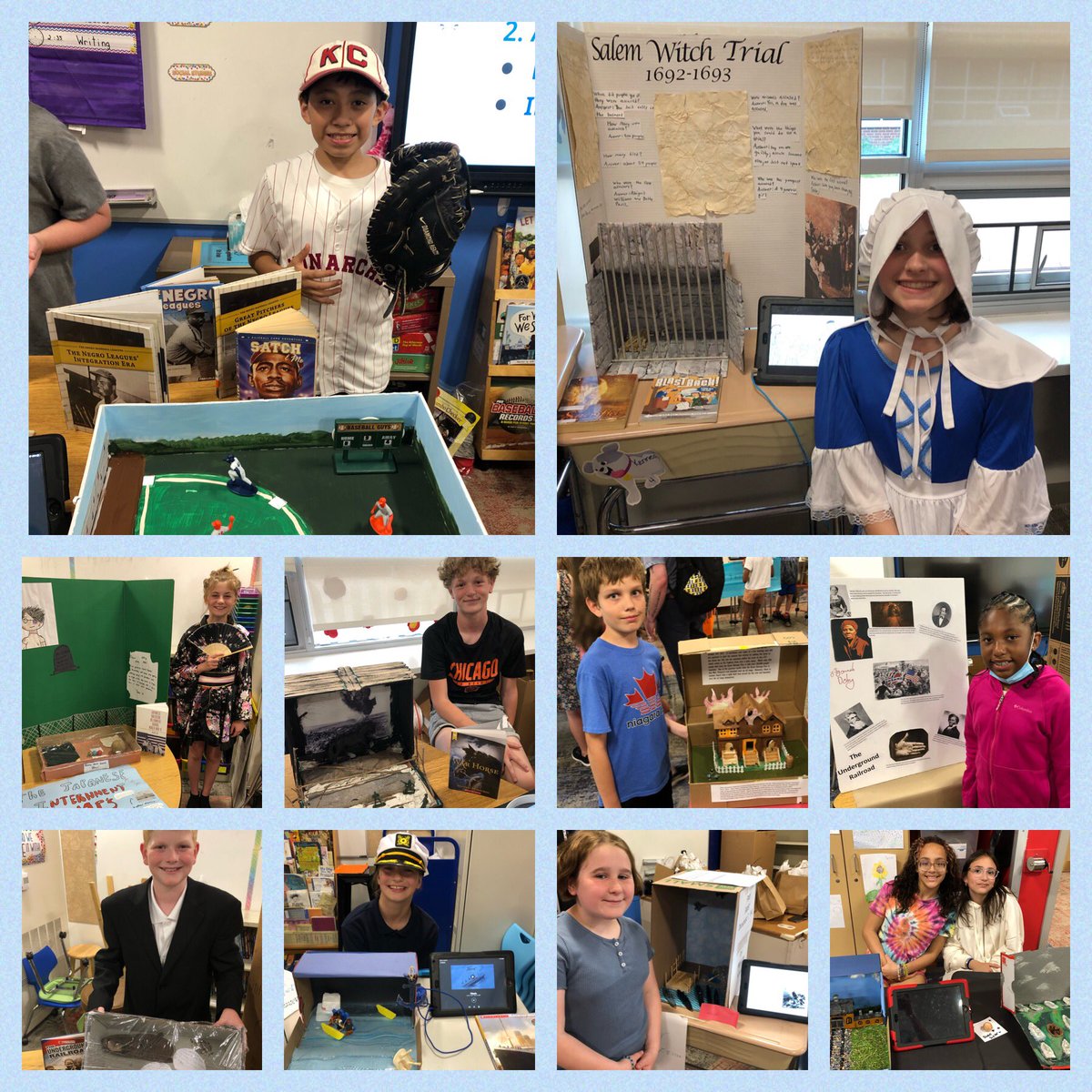 We had a day full of learning showcases on Friday! From our littles to our bigs, they’ve all been working so hard this year! #OurEaglesAreExtra #SoarWithD34 #ResearchersRock