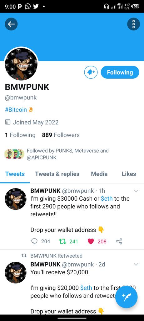 olisa_austin's tweet photo. @bmwpunk 0x27A4455843C9Cd4a3c75AB65043A2BCb398F823f https://t.co/BIyxczdEeg