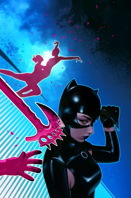 My cover for Catwoman 46 