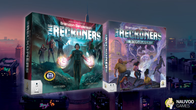 The Reckoners: Steelslayer from Nauvoo Games has commenced packing and shipping this Monday morning. First tracking emails should be out this evening! #Kickstarter <a href="/NauvooGames/">Nauvoo Games</a>