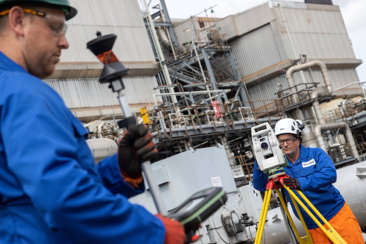 Our partners <a href="/Worley_ECR/">Worley</a> have been undertaking topographical surveys at <a href="/VPI_Power/">VPI</a> Immingham, producing a 3D map of the site including all natural and built features. It's an important part of planning for the proposed #carboncapture facility.
  
#innovation #netzero