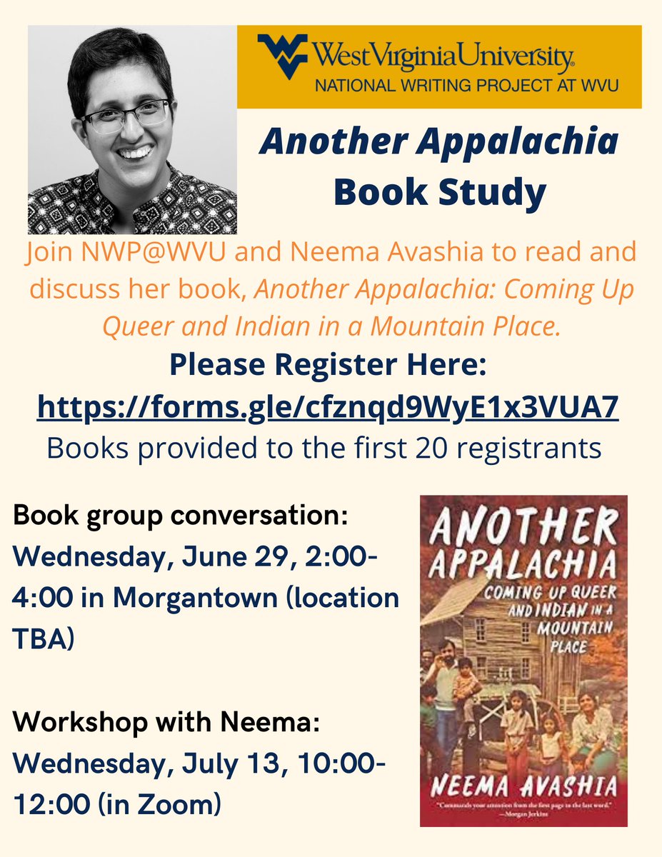 So excited for this! <a href="/nwpwvu/">National Writing Project at WVU</a> <a href="/writingproject/">Writing Project</a> <a href="/AvashiaNeema/">Neema Avashia</a>