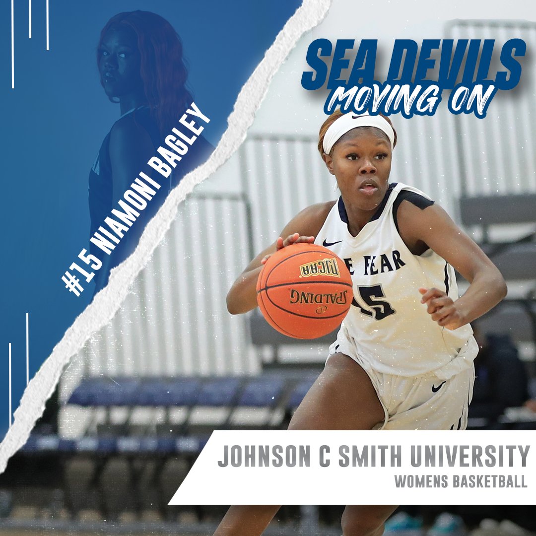 goseadevils's tweet photo. #SeaDevilsMovingOn!

Congrats to Cape Fear Women's Basketball student-athlete NiAmoni Bagley on her commitment to continue her playing career with Johnson C. Smith University Athletics https://t.co/UhkNZD9Q1D