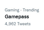 GMEshortsqueeze's tweet photo. Seeing "Gamepass" trending negatively now.

Gamers talking about unsubscribing - another sign of consumer subscription fatigue? https://t.co/GKw7Qac4XN
