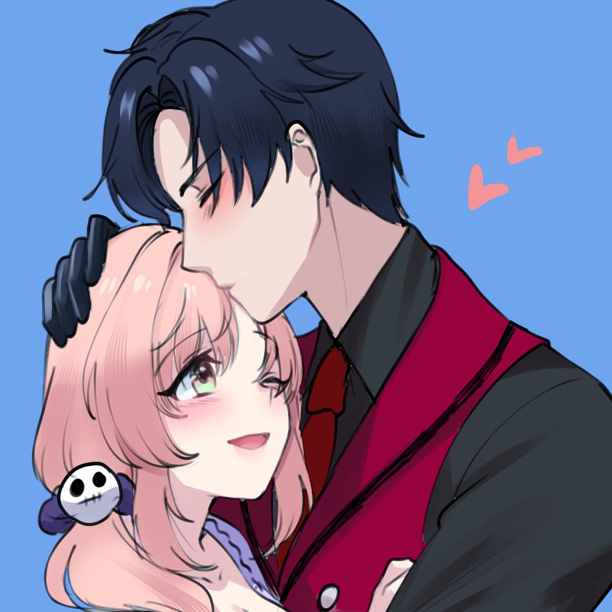 Mystic✨ (open commission💟) on X: Surprise kiss