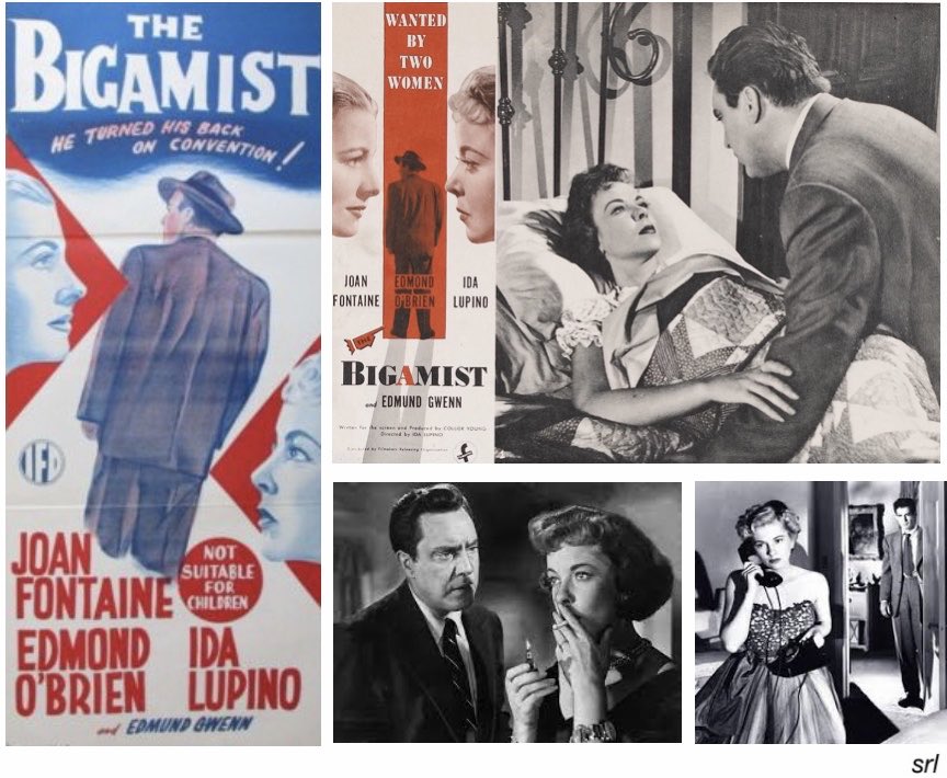 SaveRedlandLibr's tweet photo. 6pm TODAY on @TalkingPicsTV
The 1953 #FilmNoir #Drama film🎥 “The Bigamist” directed by
Ida Lupino from a screenplay by #CollierYoung based on a story by Lawrence B. Marcus & Lou Schor
🌟#JoanFontaine #EdmondOBrien #IdaLupino #EdmundGwenn https://t.co/UIEUQPJr1o