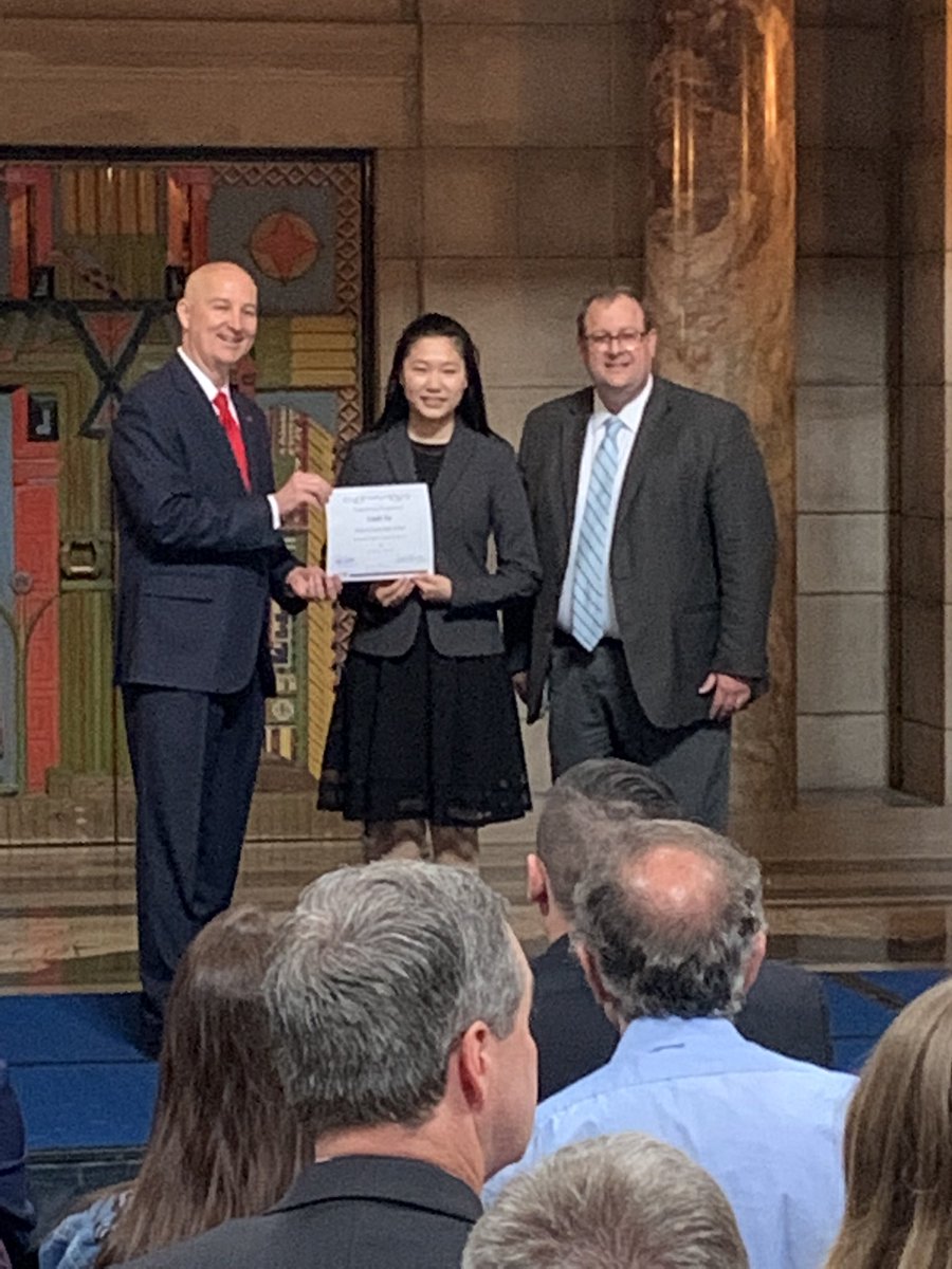 NDE_News's tweet photo. What a proud moment for these perfect scoring students &amp; probably something they will remember forever. It’s so cool to see them being recognized for all of their hard work. #PerfectACT https://t.co/KOzwM62Dkx