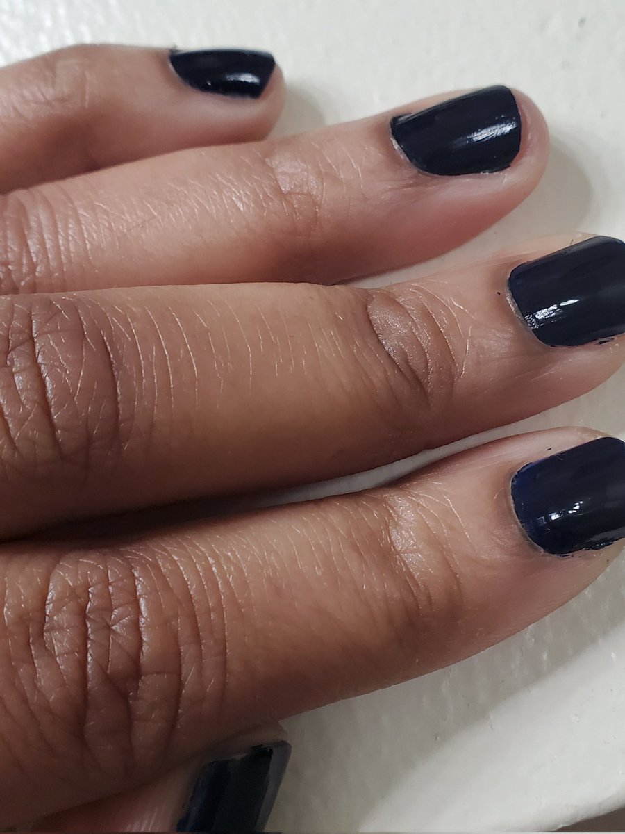 shero4hire's tweet photo. This week calls for my favorite color 💅🏾💙 #NavyIntelligence https://t.co/3cEMApgT13