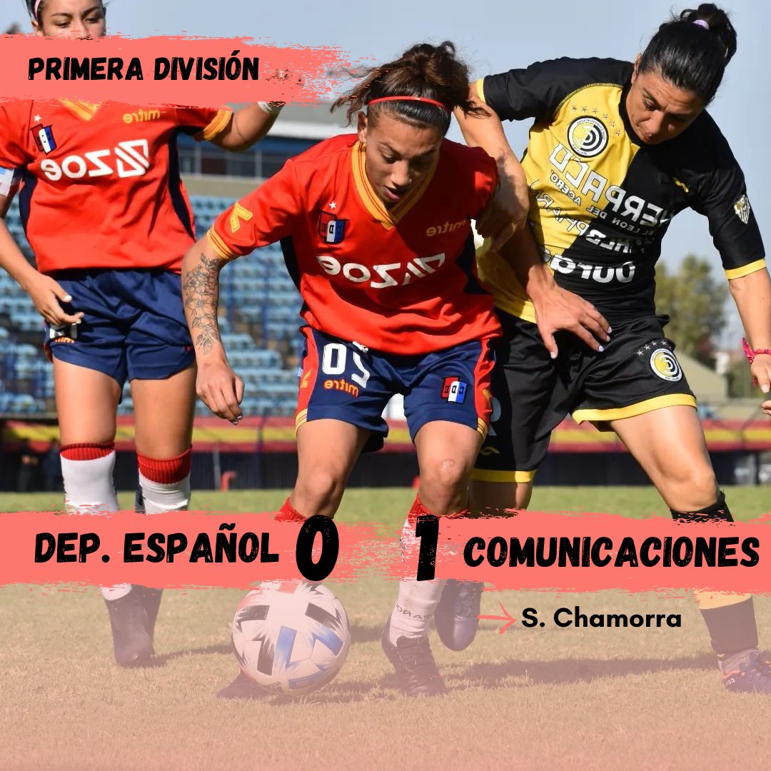 📌En un partido discreto, #Comunicaciones alcanzó su segundo triunfo venciendo sobre la hora a Deportivo Español y logró escaparse de la zona de descenso, a la espera de lo que suceda con Excursionistas. Mientras que las Gallegas se siguen hundiendo en el fondo.

📸 Tribuneros