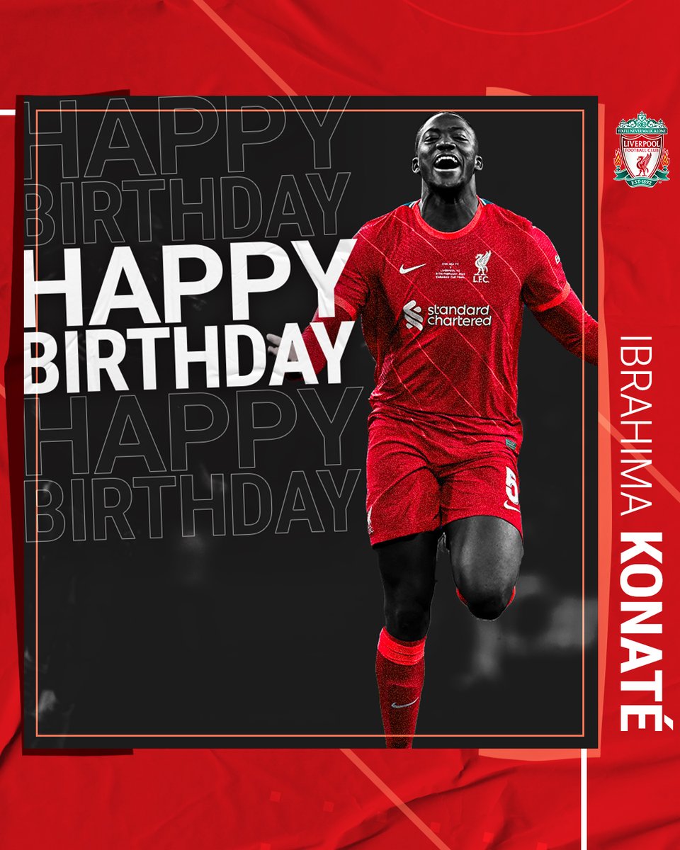 Bon anniversaire, <a href="/IbrahimaKonate_/">Ibrahima Konate</a> 🥳

Leave your messages for Ibou below ⤵