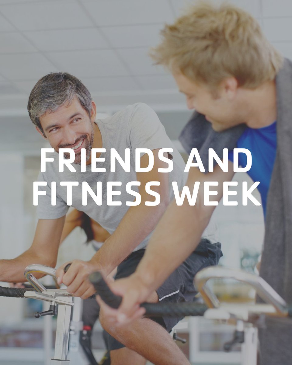 Friends and Fitness Week is May 31-June 5! Members are encouraged to invite a friend to join them in any fitness class for no additional charge.