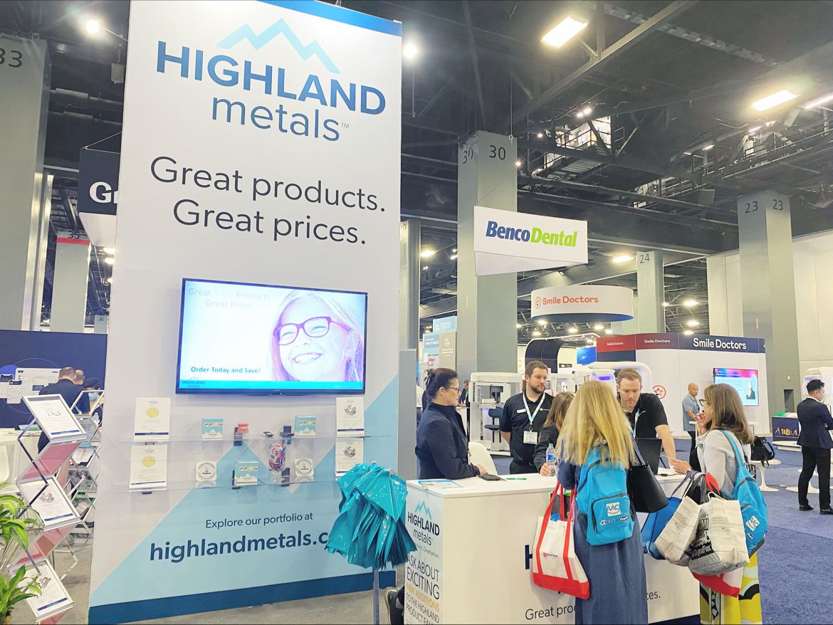 HighlandMetals's tweet photo. It’s Day 3 of the AAO Annual Session! Stop by booth #2034 and ask about our new additions to the Highland Metals portfolio of great products.
We’ll see you there!
#AAO2022 #AAOMiami #ghortho https://t.co/rALpc0atEh