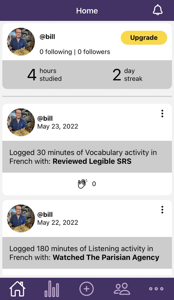 willrob4's tweet photo. Just joined @Polylogger and logged the 3 hours I spent watching French reality TV last night. Can I get a clap? https://t.co/MXYE1wIKH6