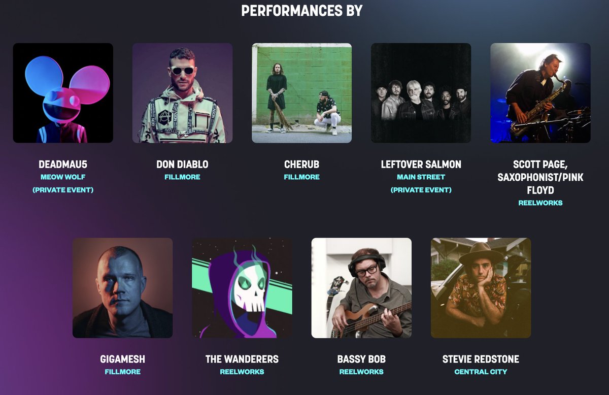 The Wanderers are thrilled to be on the lineup for FutureShape360 with these musical legends 🔥