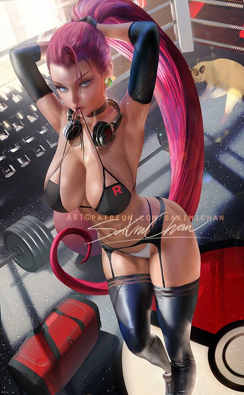 SakimiChanArt's tweet photo. Jessie 🔥 set- https://t.co/3BpqGY6nNK https://t.co/sDlpXXUZAf