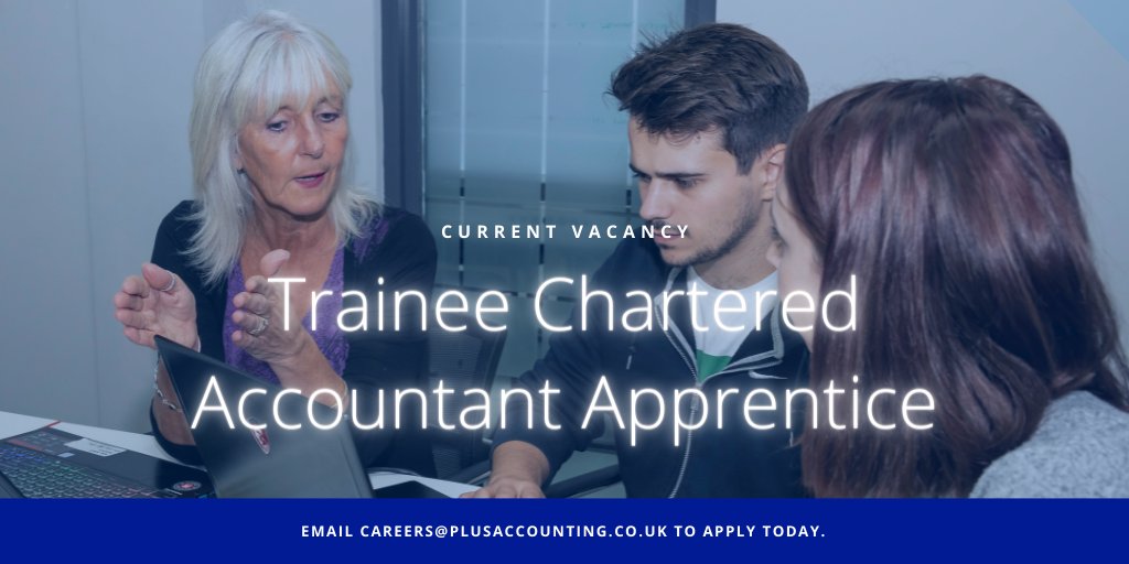 PlusAccounting's tweet photo. Would you like to work at Plus Accounting?

We have an exciting vacancy for an Accounts &amp; Audit trainee to join our team!

Learn more on this role and apply here > https://t.co/4PK4PqPEfh 

#Brighton #AccountsTrainee #AuditTrainee https://t.co/k7utAuzC3k