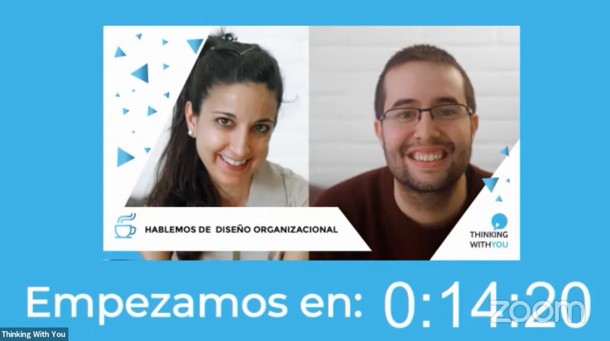🔈 ¡En menos de quince minutos estamos con vosotros para hablar sobre #DiseñoOrganizacional! 
 👉 Os podéis conectar en este enlace: youtu.be/0yAheyC_x78