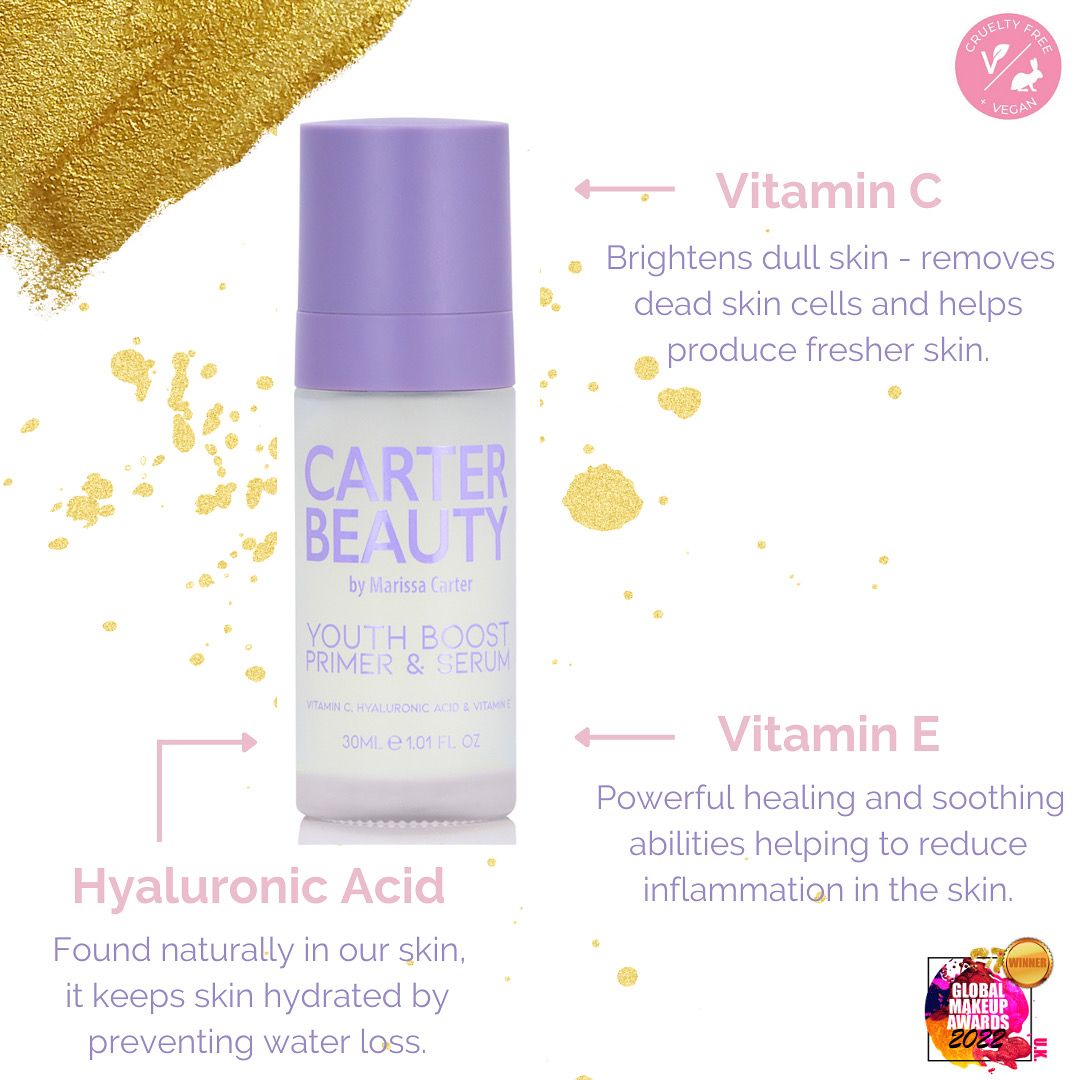 Carter Beauty Cosmetics (@carterbeautymc) on Twitter photo Another award !
We won the BEST PRIMER at the Global Beauty 2022 Make Up Awards in London last week for our Youth Boost Primer & Serum.
Available in all Carter Beauty stockists including <a href="/carapharmacy/">CARA PHARMACY</a> <a href="/dunnesstores/">Dunnes Stores</a> <a href="/AllcareIreland/">Allcare Pharmacy</a>
carterbeautycosmetics.com/product/miracl… Another award !
We won the BEST PRIMER at the Global Beauty 2022 Make Up Awards in London last week for our Youth Boost Primer & Serum.
Available in all Carter Beauty stockists including <a href="/carapharmacy/">CARA PHARMACY</a> <a href="/dunnesstores/">Dunnes Stores</a> <a href="/AllcareIreland/">Allcare Pharmacy</a>
carterbeautycosmetics.com/product/miracl…