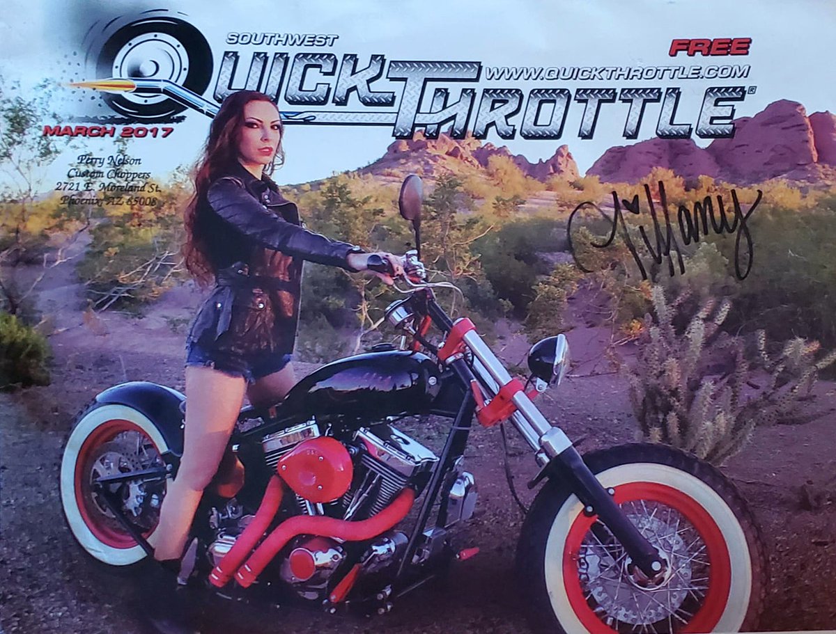 PerryPNCC's tweet image. Tiffaney Jean one of our best models on my Betty Page Bike