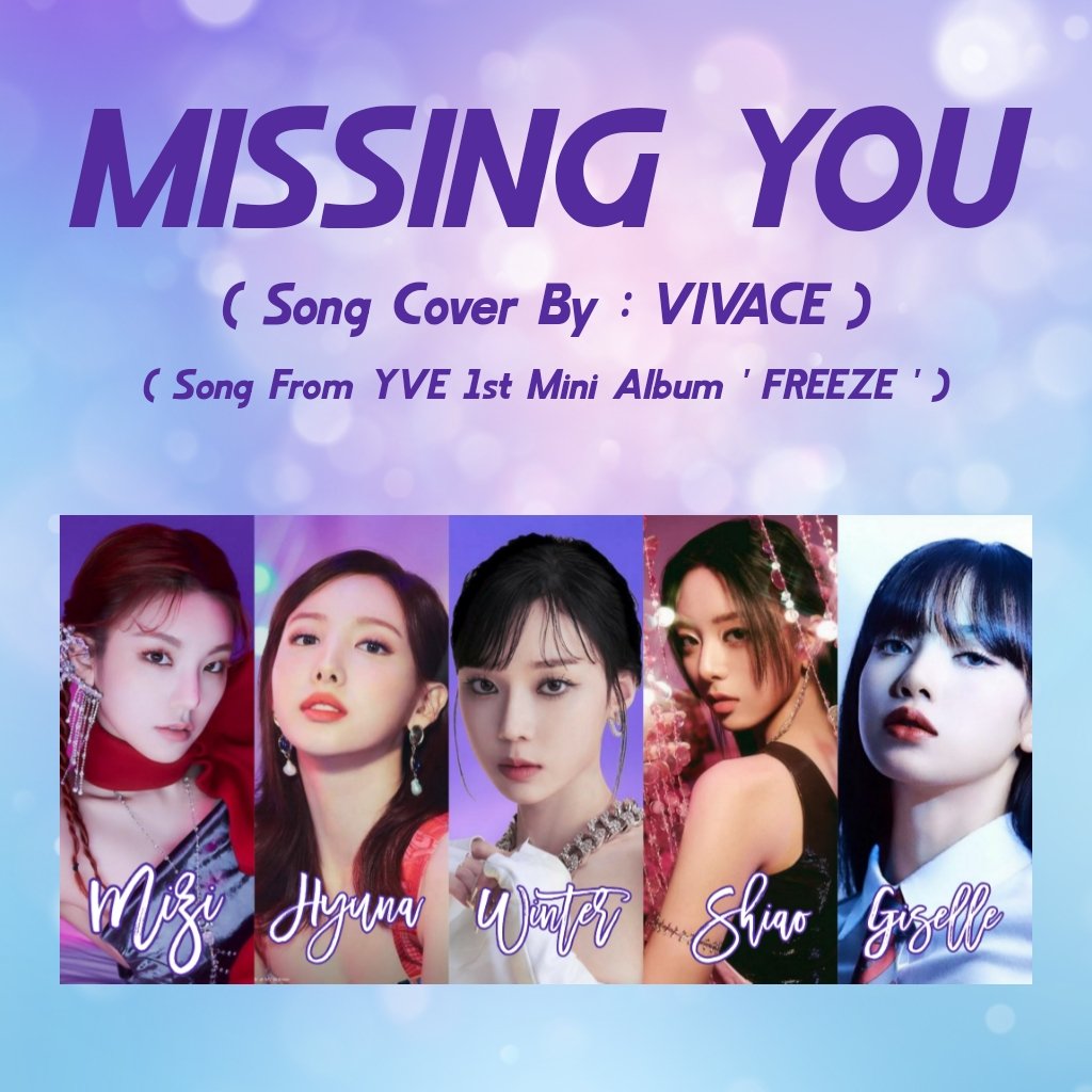 MKN_VIVACE's tweet photo. MISSING YOU ( SONG COVER ) 
COMING SOON @ MAKE ONE YOUTUBE CHANNEL 

#MISSING_YOU #VIVACE #YVE https://t.co/oCyxiPbOay