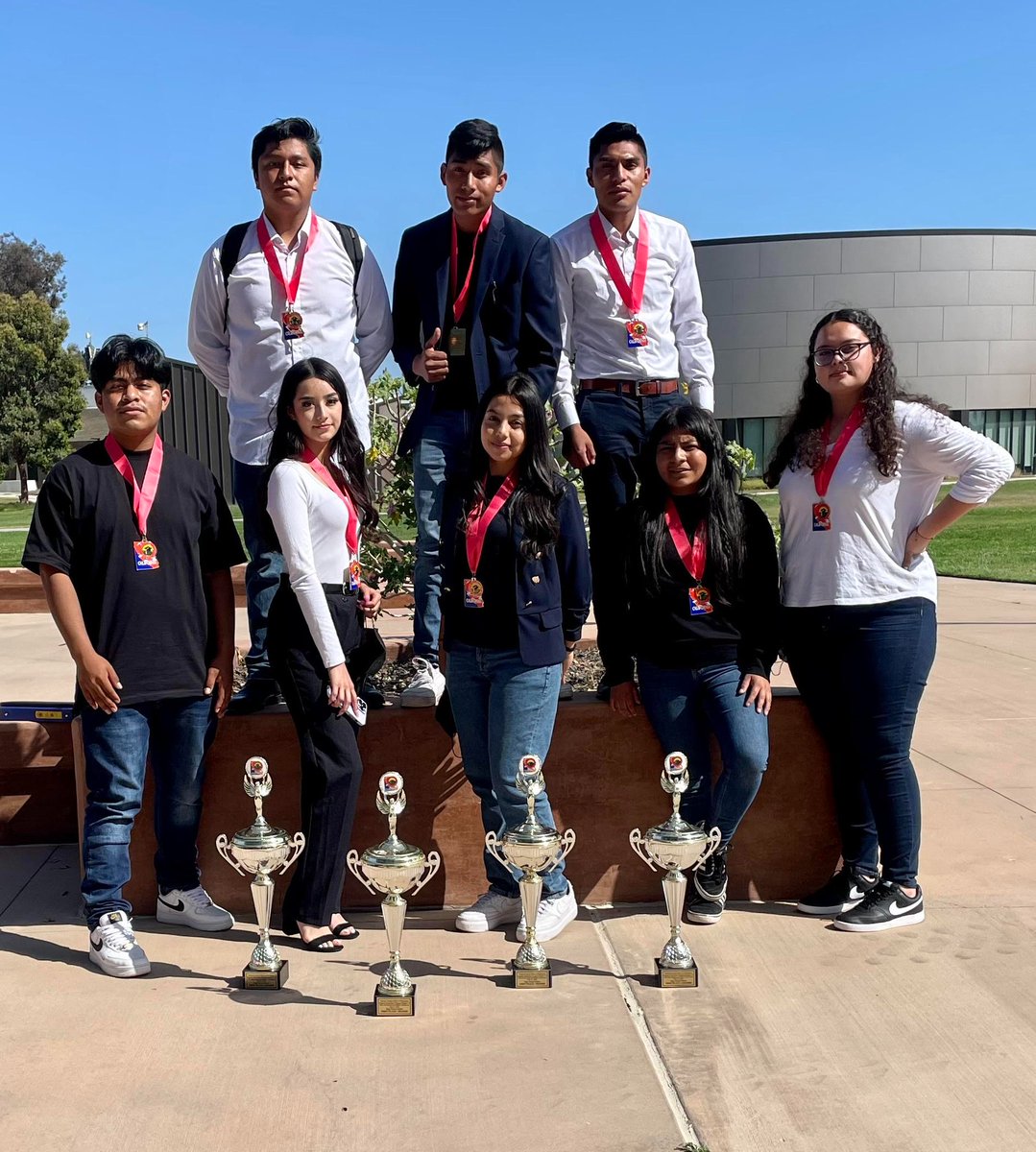 RMHS_Counselors's tweet photo. Congratulations RMHS Migrant/ELD students they won First Place@VCOE regional speech &amp; debate competition, for the last two months these students have been preparing to compete. Also a big thank you to Mrs. Centeno Sanchez for coaching and preparing the team. https://t.co/07xvM1nNVT