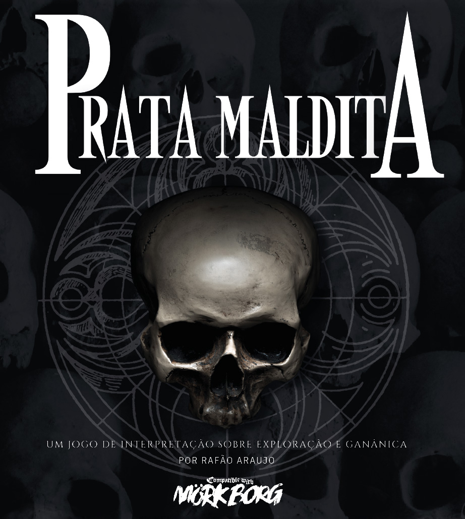 Prata Maldita é um jogo de Rafao Araujo do <a href="/LampiaoGS/">Lampião Game Studio</a>, é compatível com @MorkBorg e se passa em um mundo em reconstrução após ser devastado pela ganância de uma religião que impunha sua fé por meio do fogo, do ferro e do sangue.

O jogo tá em fase de escrita e playtests.