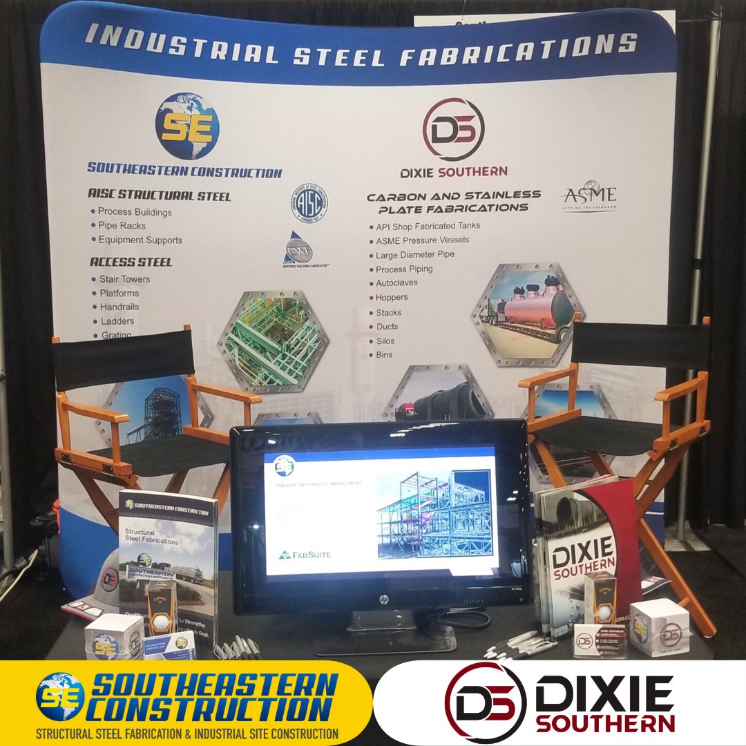 This week, we're at the POWERGEN International Trade Show sharing about our steel plate &amp; structural steel fabrications. Stop by Booth #5264 to learn more!

#POWERGEN22 #SteelFabrication #StructuralSteel