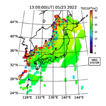 Atorasu02's tweet photo. 追加情報
　Tec値ににて新規の異常反応確認。よって、警戒期間を6/2までに修正します。既に、茨城県沖M6.0と八丈島東方沖M6.1の対応地震を観測されていますが、引き続き警戒してください。まだ、揺れ残りがあります��� https://t.co/AF1iD5az4k