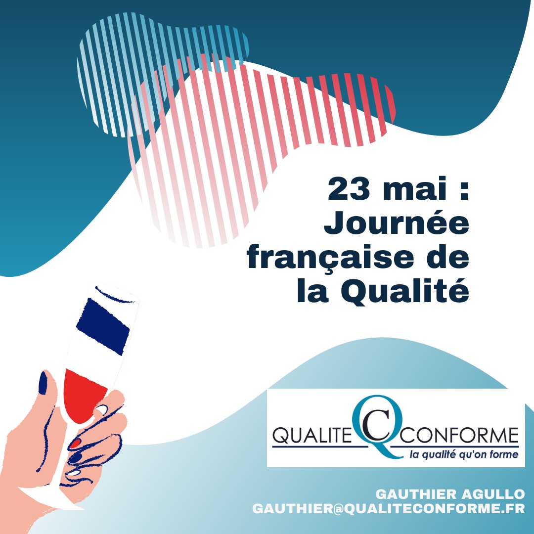 Aujourd'hui, c'est la #journée #française de la #qualité. Pour en savoir plus sur la qualité, ses principes et ses évolutions, venez consulter cet article sur mon site qualiteconforme.fr/la-qualite/