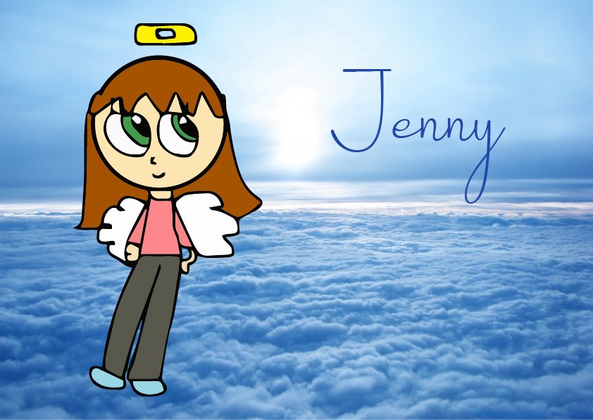 RT @EmmaChavarria17: Jenny As An Angel
Made By @NataliaMilana7 https://t.co/HYGy35gZLt