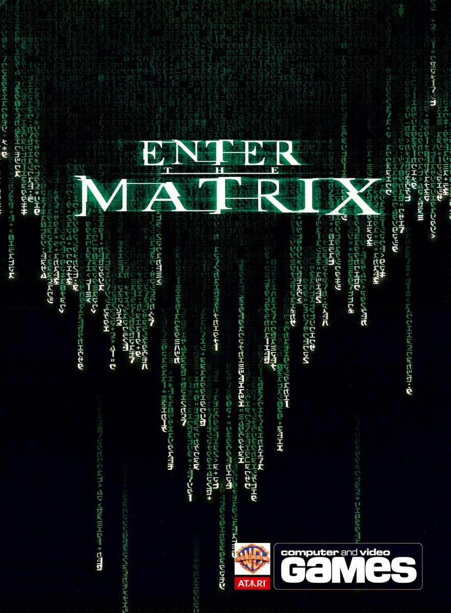 RetroGameAd's tweet photo. #RETROGAMING #RetroVideoGame #VideoGameAd #VideoGameMagazine #EntertheMatrix #TheMatrix #VideoGames https://t.co/o2TcoRNXnw