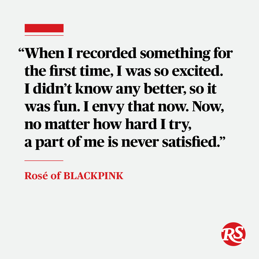 RollingStone's tweet photo. Fun or not, making music is full of pressure, as @BLACKPINK recall during a break from our photo shoot. 

Read the #BLACKPINKxRollingStone interview here: https://t.co/d0ATd5AF3L https://t.co/9YXDfoEXWM