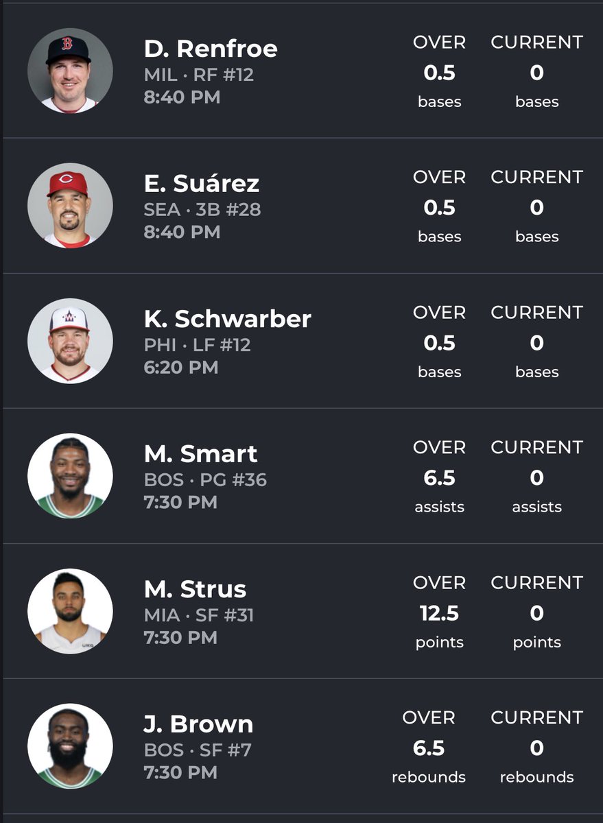 PrizePicksPapa's tweet photo. PAPAS ALL OR NOTHIN GIVEAWAY🚨 

YOU KNOW THE RULES:📋

If this ticket goes 6/6 I do a giveaway to 6 followers💰

If this ticket goes 0/6 I do a giveaway to 6 followers💰

Just LIKE/RT to enter! 👍🏼🔁
Good luck🍀

Sign up code PAPA on @JoinHotStreak 100% match up to $1K + free $10 https://t.co/ztBiIjslFW
