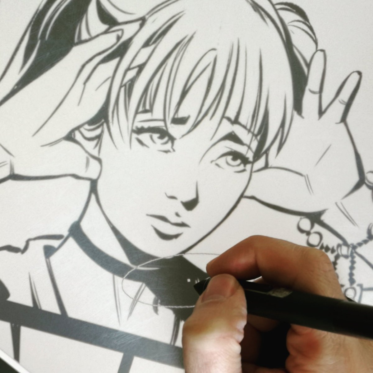 ExMakarov's tweet photo. Hi, I'm drawing now!
#AlexExMakarov #comics #comicsbooks #workinprogress #comicsartist #illustration #comicsink #TemurSchelm https://t.co/Nnf3ZeaX2d