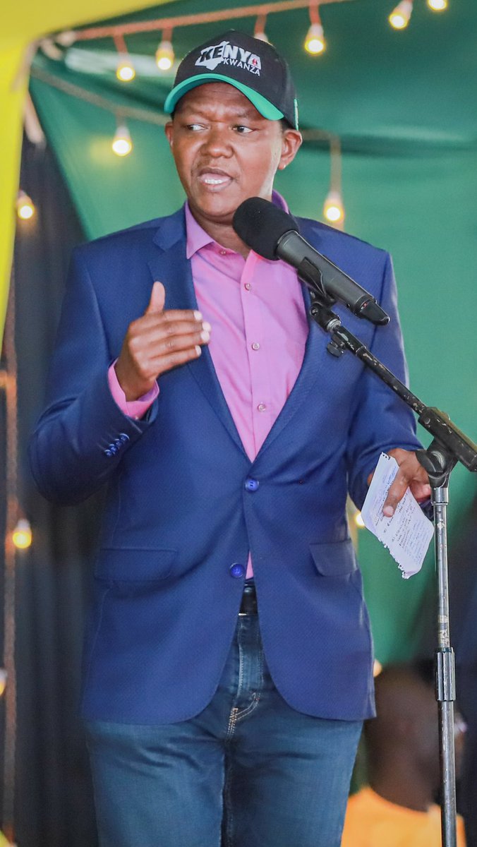 DrAlfredMutua's tweet photo. For avoidance of doubt, I wish to clarify that at this particular time, I am not running for any elective position in the forthcoming elections. I am concentrating on campaigning for the Kenya Kwanza coalition so that Kenya can get a new system where dreams can come true. https://t.co/b2Ya7JT69v