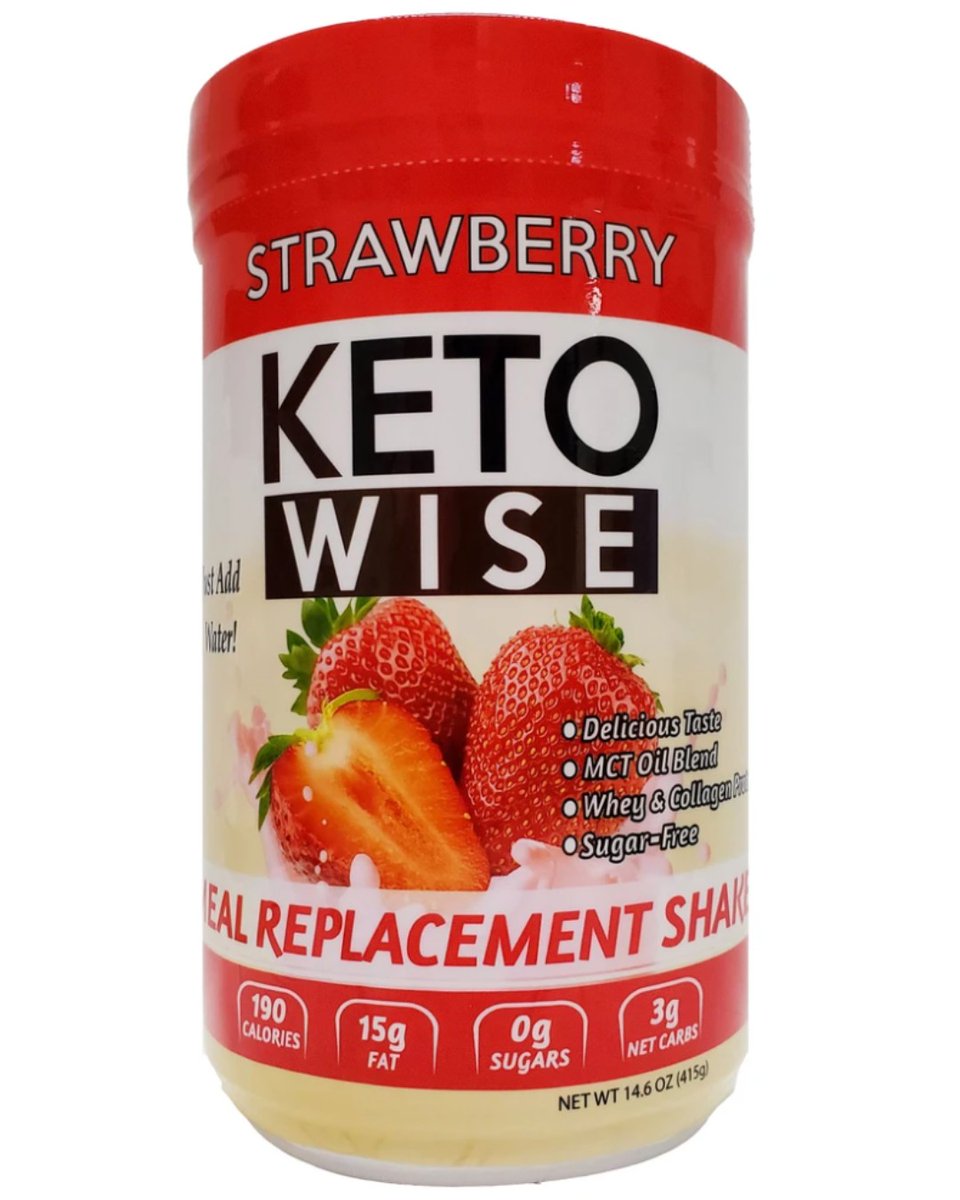 Strawberry Meal Replacement Shake! Sugar free and tastes delicious 😍

#mealreplacement #proteinshake #strawberry #ketofriendly