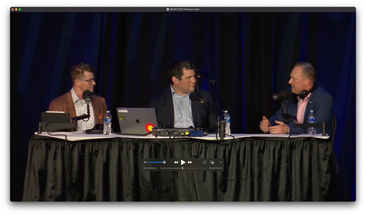 Coming this week, the next episode of <a href="/securitydebate/">The Great Security Debate Podcast</a>, recorded live earlier this month at the <a href="/MCWT/">Michigan Council of Women in Technology</a> #ecs2022. Subscribe to the #podcast now (video, audio, or both!) to get the episode as soon as it drops. 

Audio: greatsecuritydebate.net/subscribe Video: youtube.com/channel/UCyv6i…