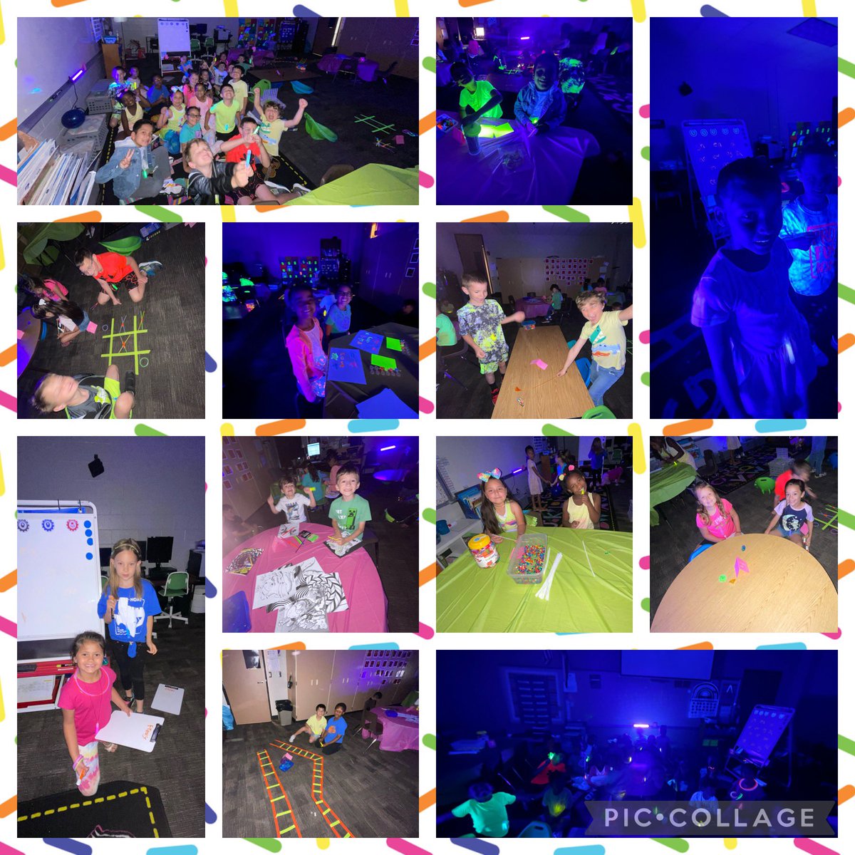 First Grade is glowing it up today! <a href="/HumbleISD_PFE/">Pine Forest Elem</a>