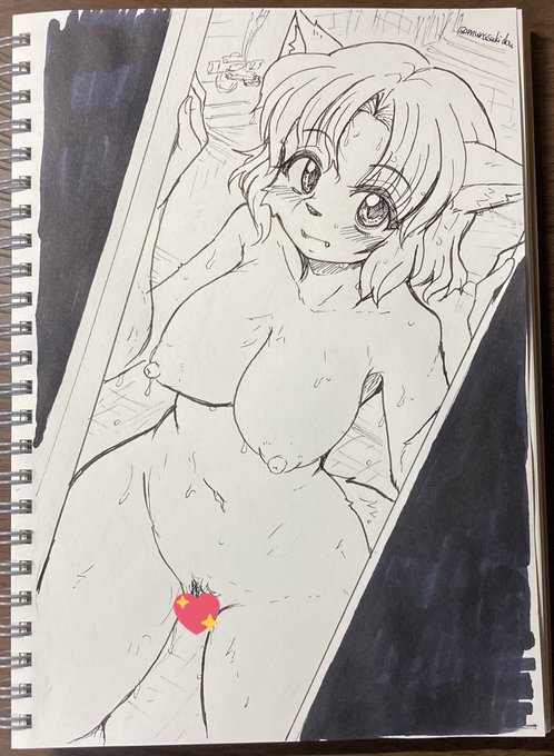 寝る前らくがき。
描いてて寝落ちしそうになったので素直に寝る😪✒️ 