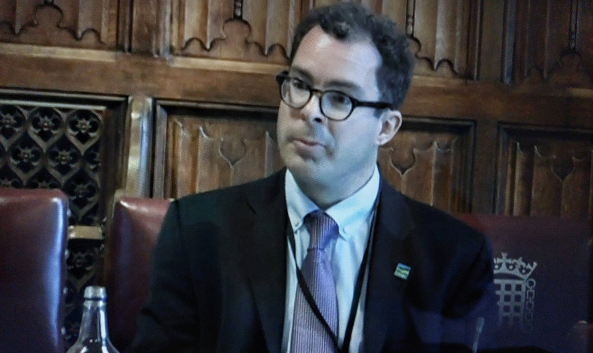 My <a href="/CPRE/">CPRE, Campaign to Protect Rural England</a> colleague <a href="/PaulMiner3/">Paul Miner</a> is giving oral evidence to the <a href="/UKHouseofLords/">House of Lords</a> Land Use Committee as I type &amp; is absolutely smashing it, alongside <a href="/HughEllisTCPA/">Dr Hugh Ellis</a> <a href="/theTCPA/">Town & Country Planning Association</a> <a href="/RichardBlyth7/">Richard Blyth</a> @RTPIPlanners ✊️💥💚. If only Paul, Hugh &amp; Richard had written the Levelling Up Bill
