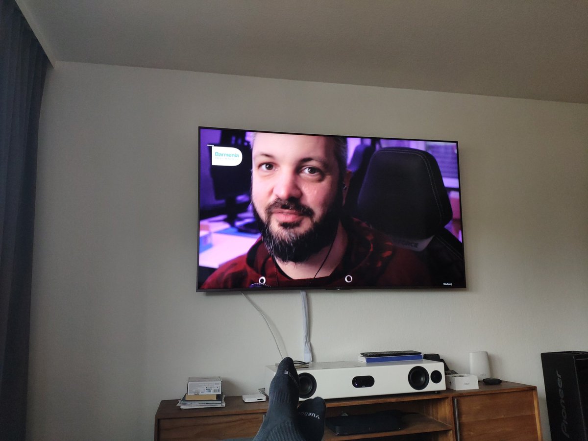 Da isser wieder <a href="/JimPanseGamer/">DieserJimPanse 👾</a> der 75zoll-affe