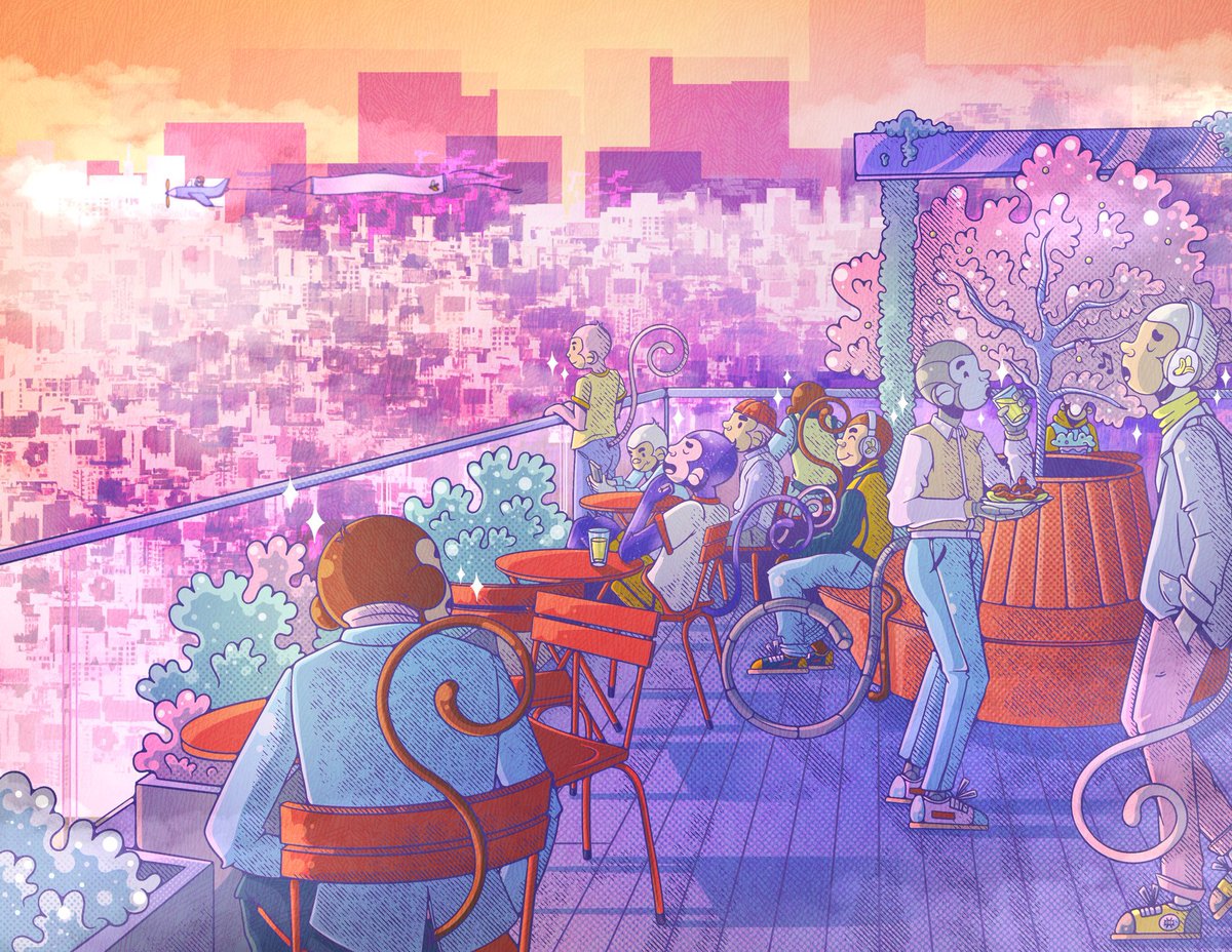 🔥 Raves x Just Ape GIVEAWAY🍌 

🙊 Prizes:
- 5 allowlist spots

1️⃣ Like + Retweet
2️⃣ Follow <a href="/justape_/">Ape. 🍌</a> + @Pixlwars 
3️⃣ Tag 3 Apes, comment #apish

Good luck everyone 🙈