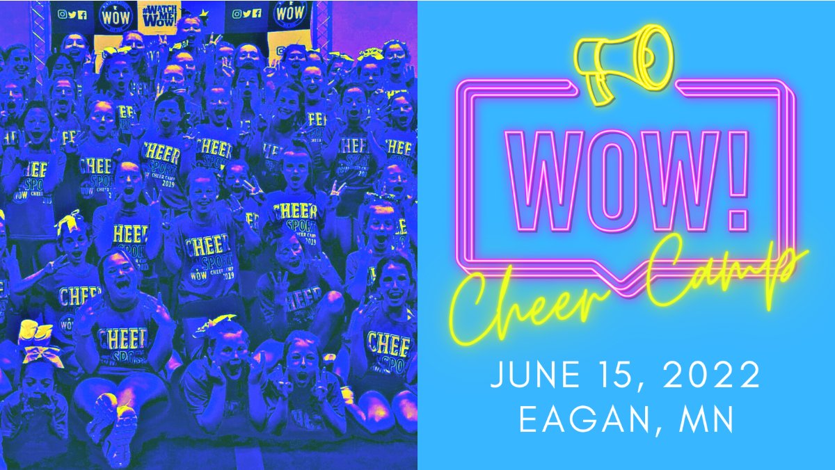 🌟 1-Day WOW Cheer Camp 2022! Now you can earn the opportunity to perform in the Macys Thanksgiving Day Parade in NYC!!! (ages 13-18) - mailchi.mp/wow-mn.com/che…