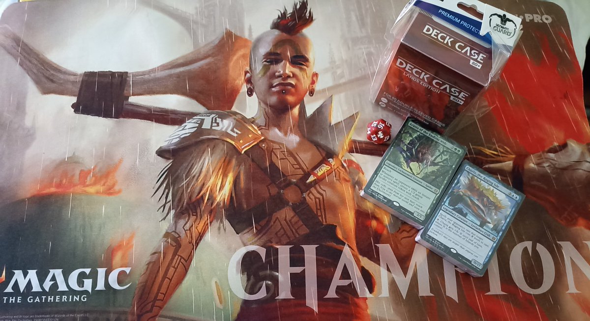 MariluzGarcia3's tweet photo. ‼️‼️SORTEO‼️‼️

Para entrar en el sorteo de estas cositas: 
RT 🔄
Corazoncito ❤️
Follow ✅

Si queréis me podéis dejar alguna anécdota graciosa de MTG que tengáis 😜
PD: que sepáis que le pintaré un corazón al tapete 😂😋

Mucha suerte preciosos! 🍀💓

(Sorteo para la península) https://t.co/pFogM9CFa6