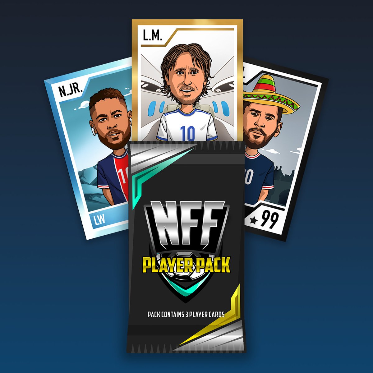 BigSmokeNFTs's tweet photo. @DylanCalluy You should check out @NFT_NFF  way different from all the animals we have been seeing lately. Its really refreshing and its about to be big with all the support from famous football players 😀 https://t.co/dl7deVz4nk