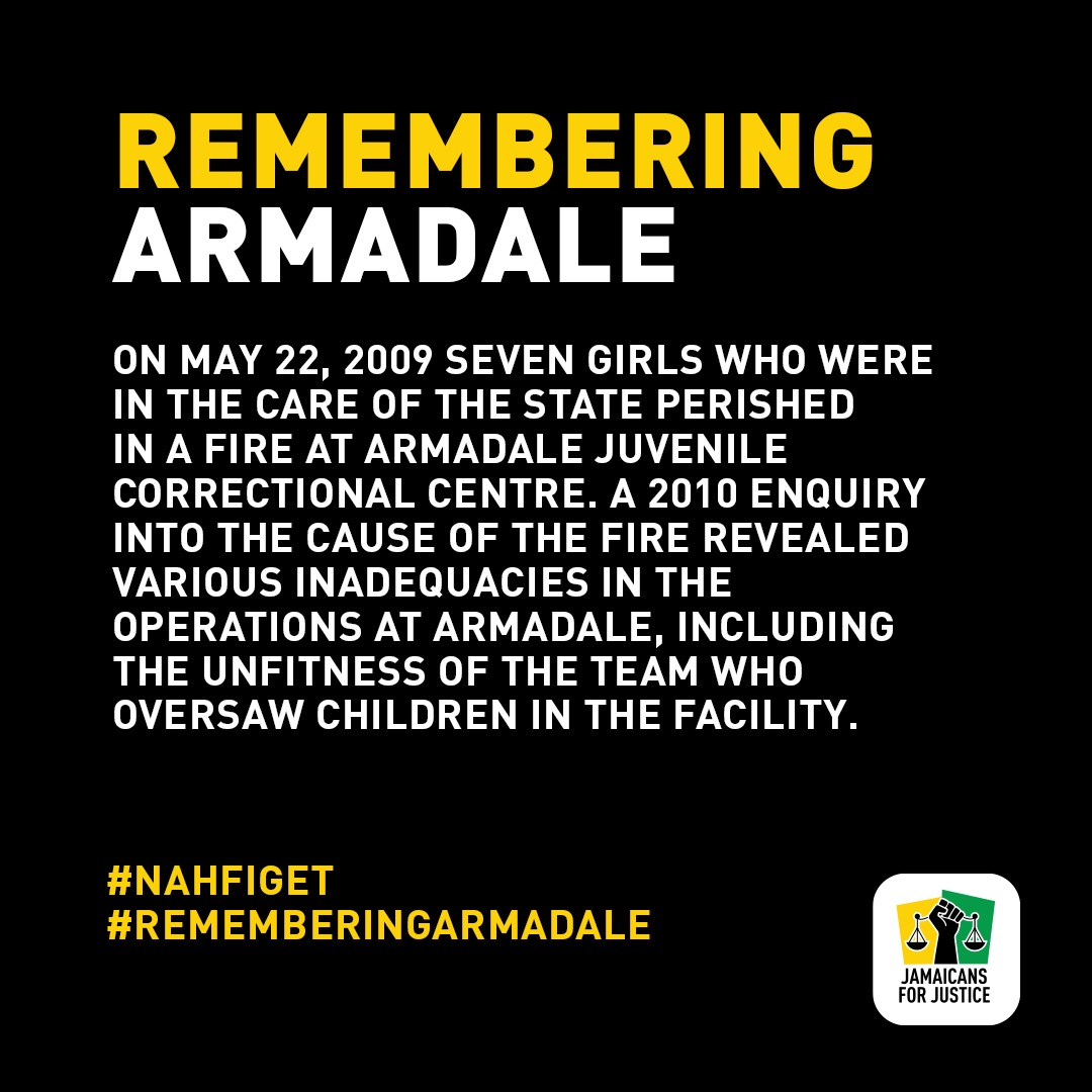 Thirteen years after the Armadale prison tragedy in May 2009, there is still no public accountability for the deaths and injury of the wards at the facility. Safety and justice for the nation's children must be an urgent priority.#nahfiget  #childreninstatecare #Childmonth