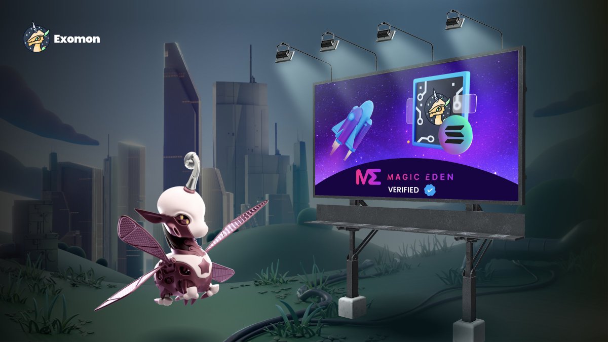 protocolmon's tweet image. EXOMON ARE COMING

We are honored to announce @MagicEden as our official launch partner 🚀

Let's get you on the #Whitelist
🔄  RT &amp;amp; follow @polychainmon 
🎁  10 x WL spots for the lovely #NFTCommunity on #Solana